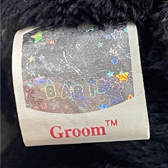 Ty Beanie Baby Black and White Bear - Picture 5 of 6